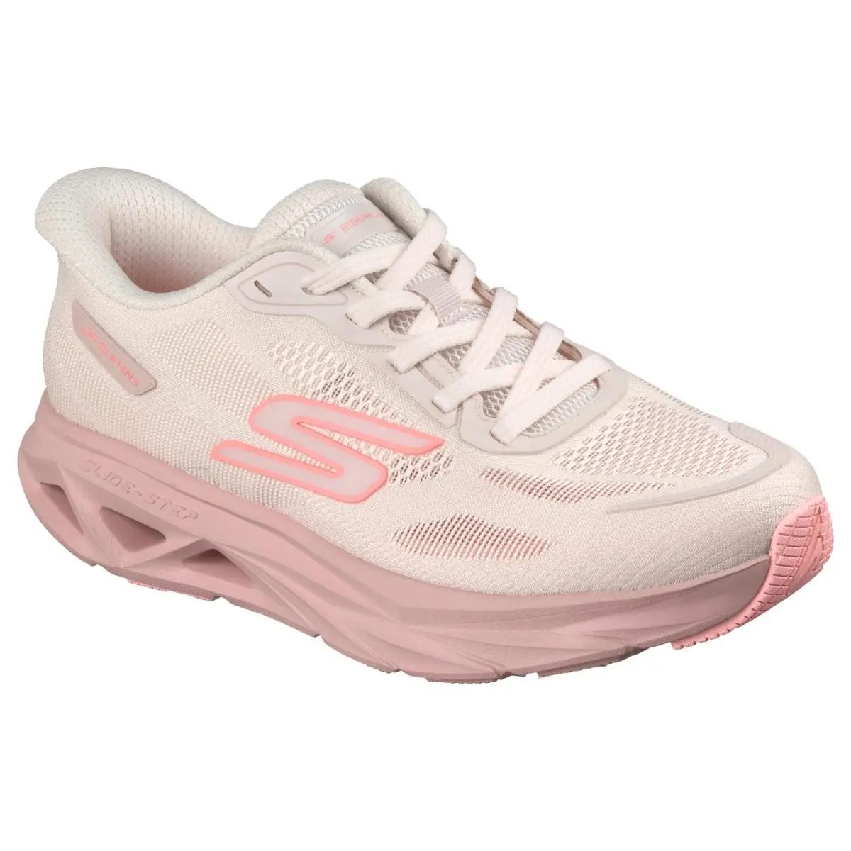 Women`s Skechers Slip-ins: Glide-step Vortex Rapid Edge - Light Pink Size 7 US