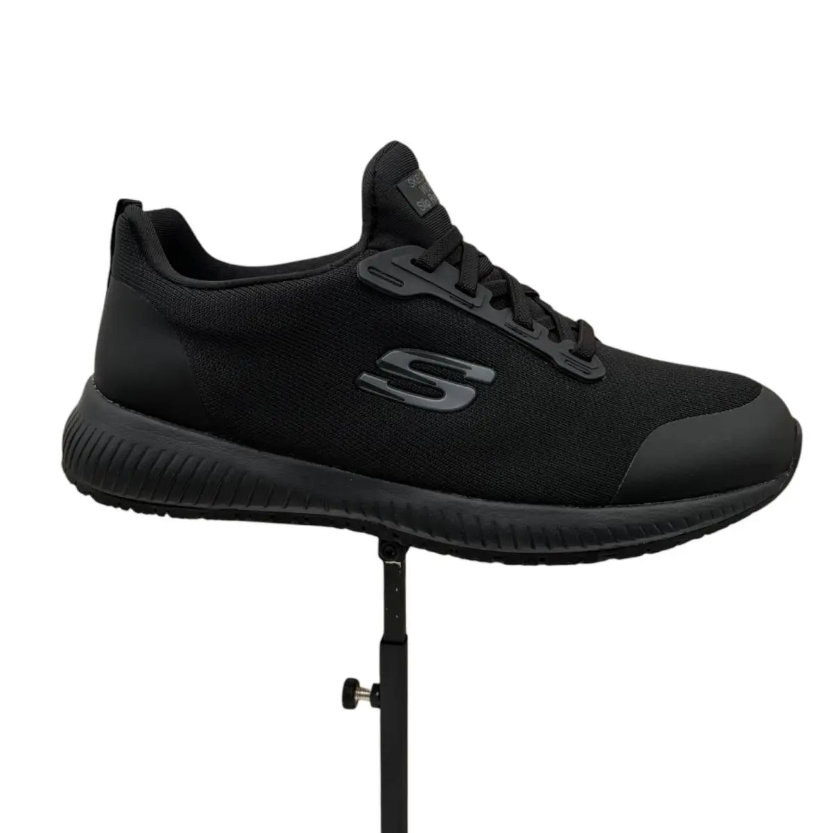 Skechers Women`s Food Service Squad SR Work Slip-on Shoes Size 9.5 Wide Black