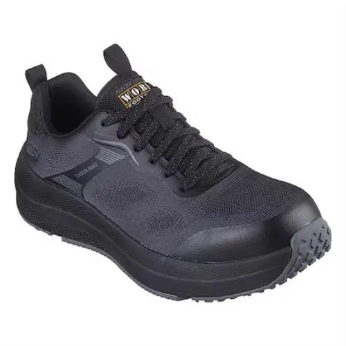 Skechers 200282W-Blk 11W Athletic Shoe Black Men`s 11 W Pr