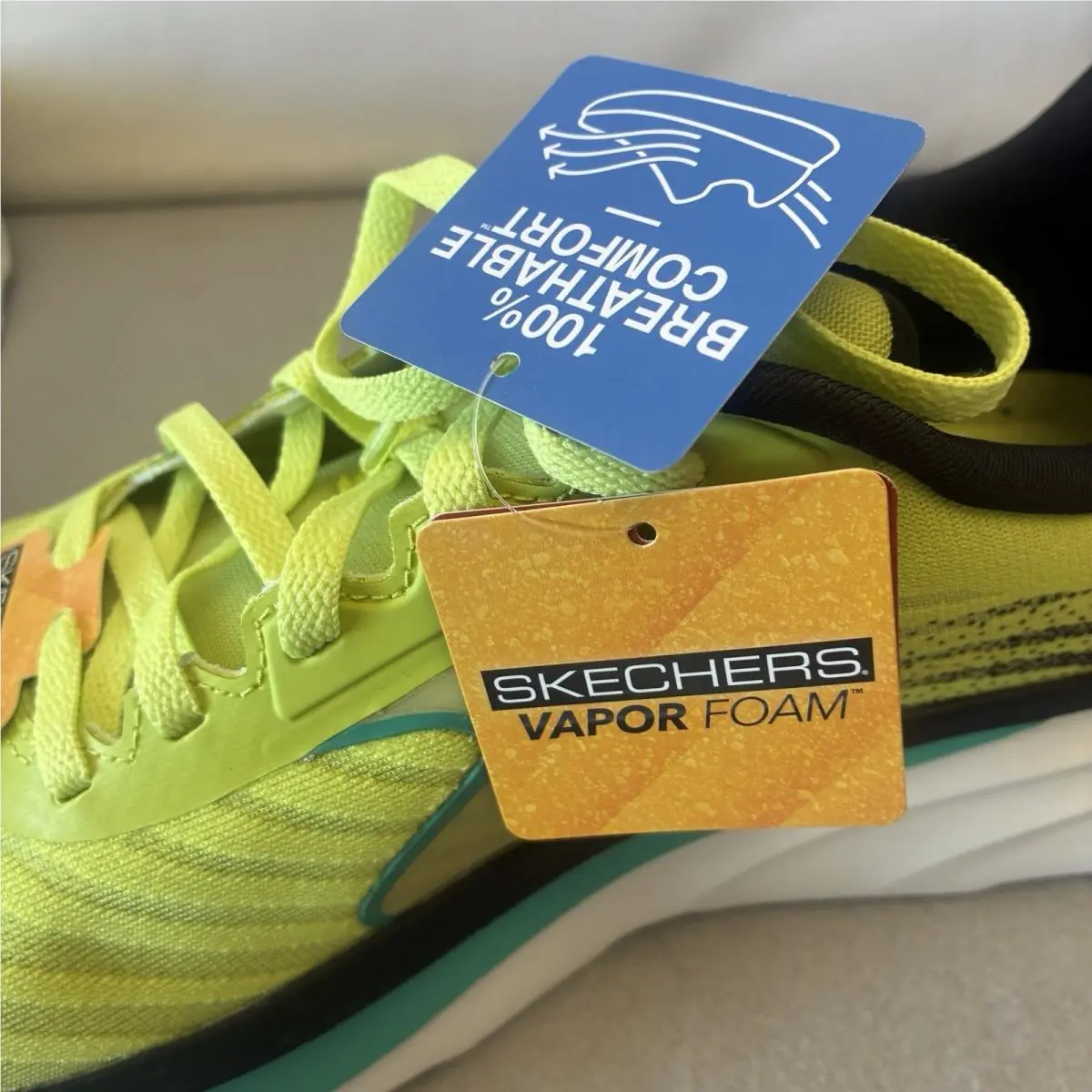 Skechers shoes - Skechers D`Lux Vapor-Gallor - 233062 - Yellow 5