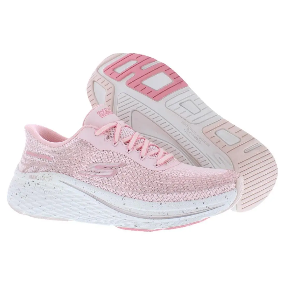 Skechers Max Cushioning Elite 2.0 Womens Shoes Size 8 Color: Light Pink/rose