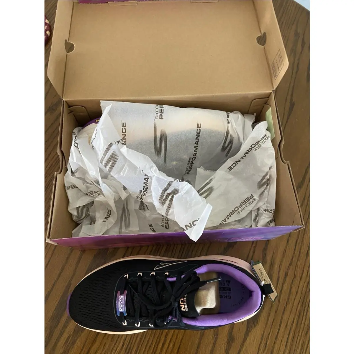 Skechers shoes - skechers ultra go max - ultra max - Black/purple 2