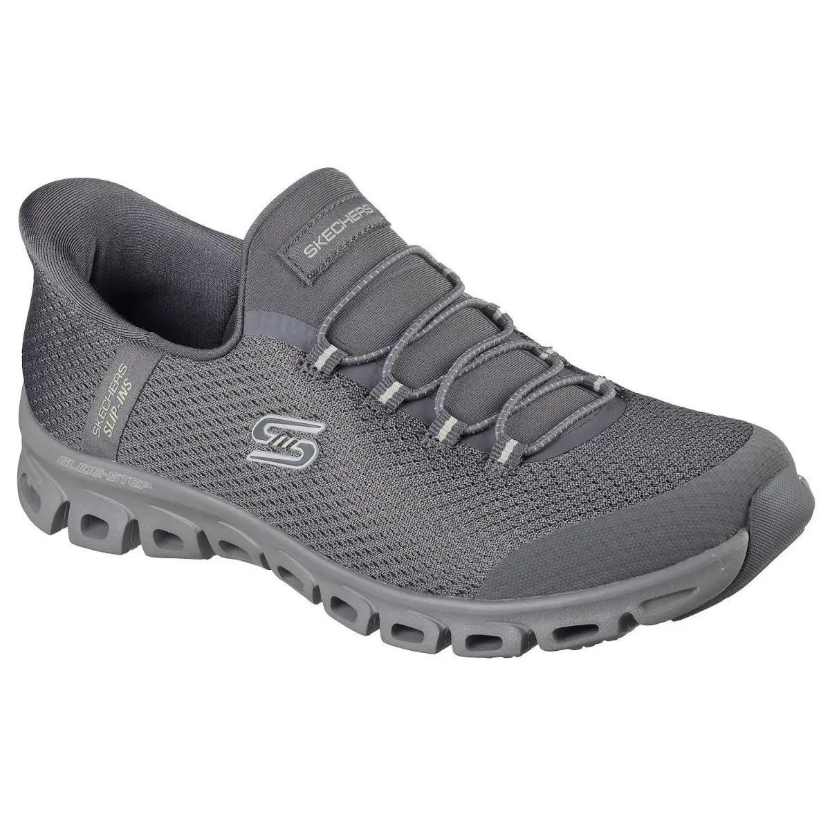 Skechers shoes - Skechers Hands Free Slip-ins Glide-Step Pursuit - 104557W CHAR - Gray (UPC: 199025924511) 0