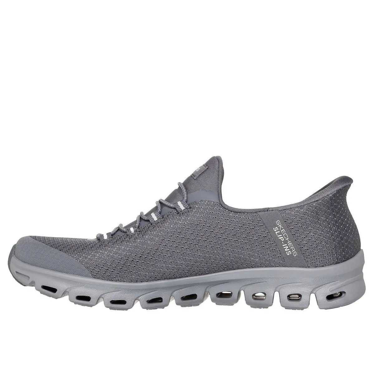 Skechers shoes - Skechers Hands Free Slip-ins Glide-Step Pursuit - 104557W CHAR - Gray (UPC: 199025924511) 3