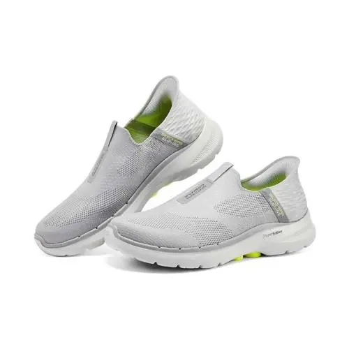 Mens Skechers Slip-ins: Go Walk 6 Easy On Evolution Gray Size 10.5