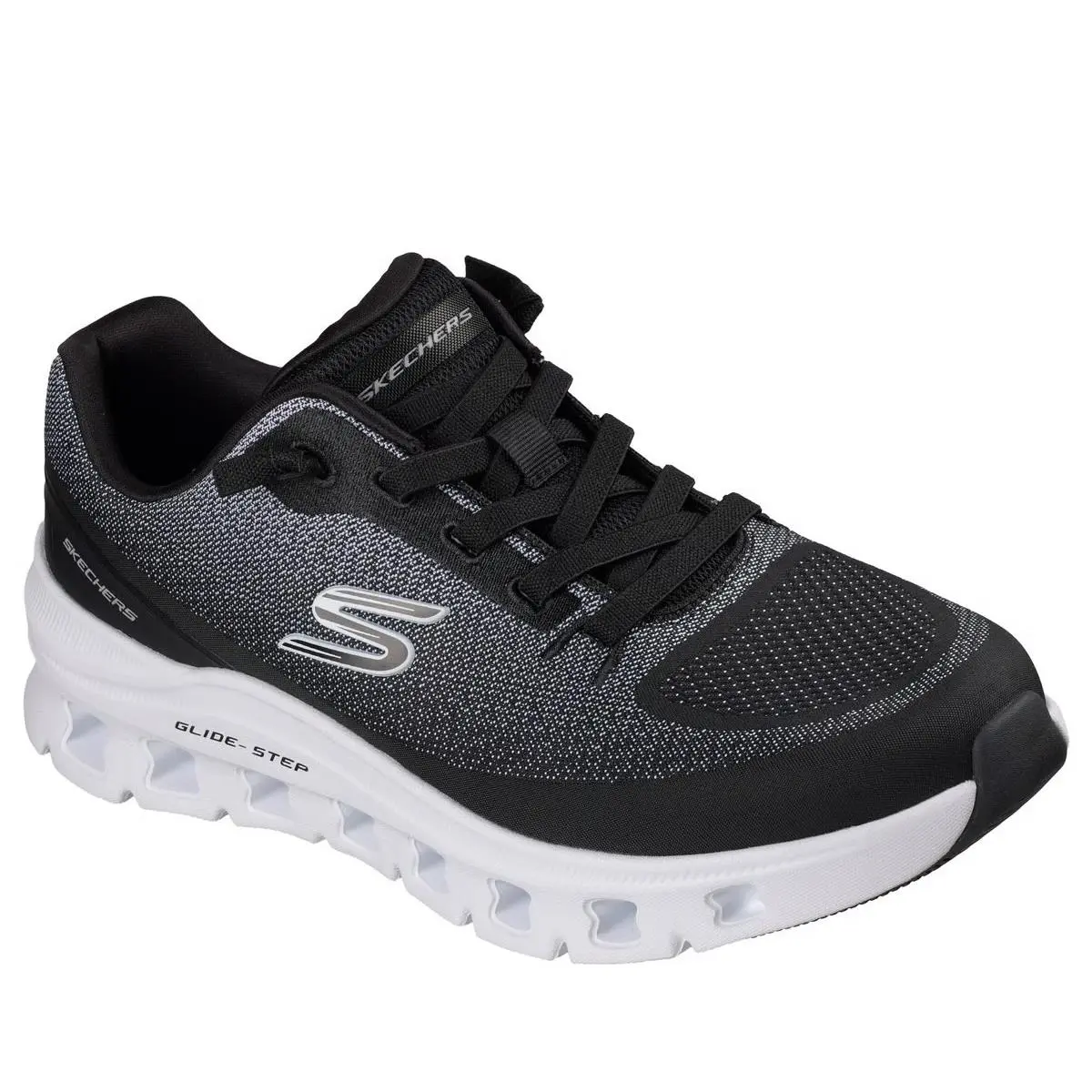 Skechers Men`s Glide-step Pro Waverra Black/white Size 10