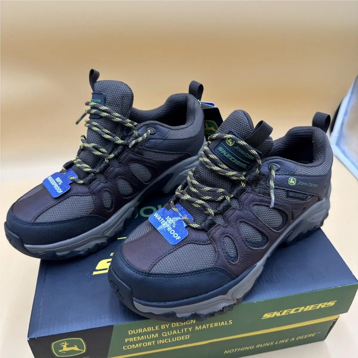 Skechers shoes - John Deere Terraform Dunlow - John Deere Terraform Dunlow - 256005-RDBR - Brown, Exterior: Brown 0