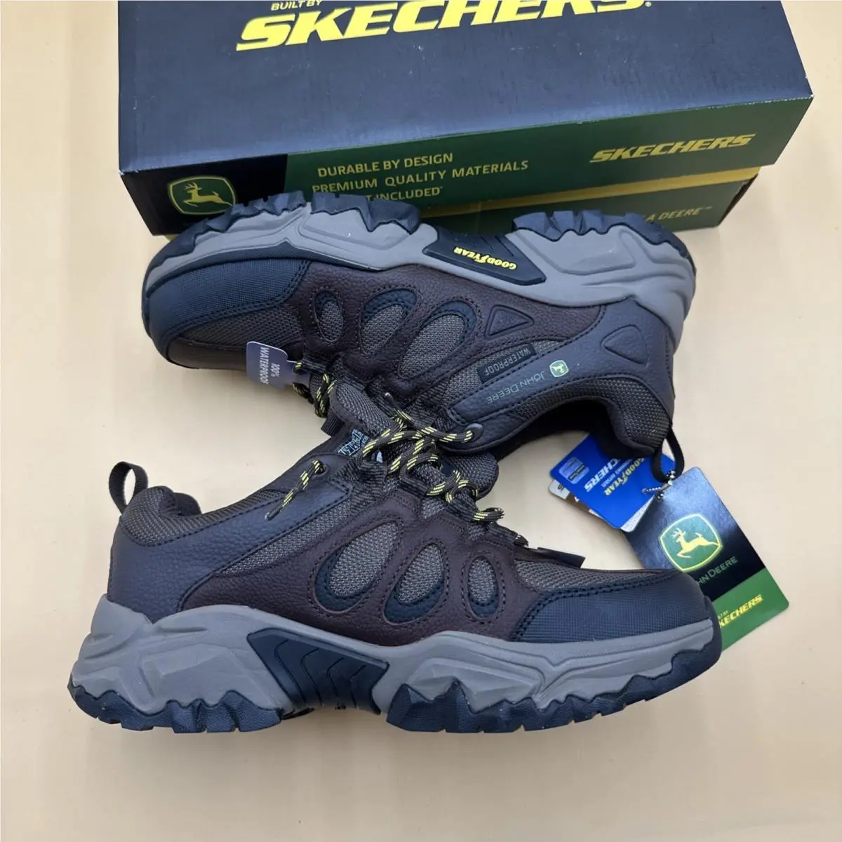 Skechers shoes - John Deere Terraform Dunlow - John Deere Terraform Dunlow - 256005-RDBR - Brown, Exterior: Brown 2