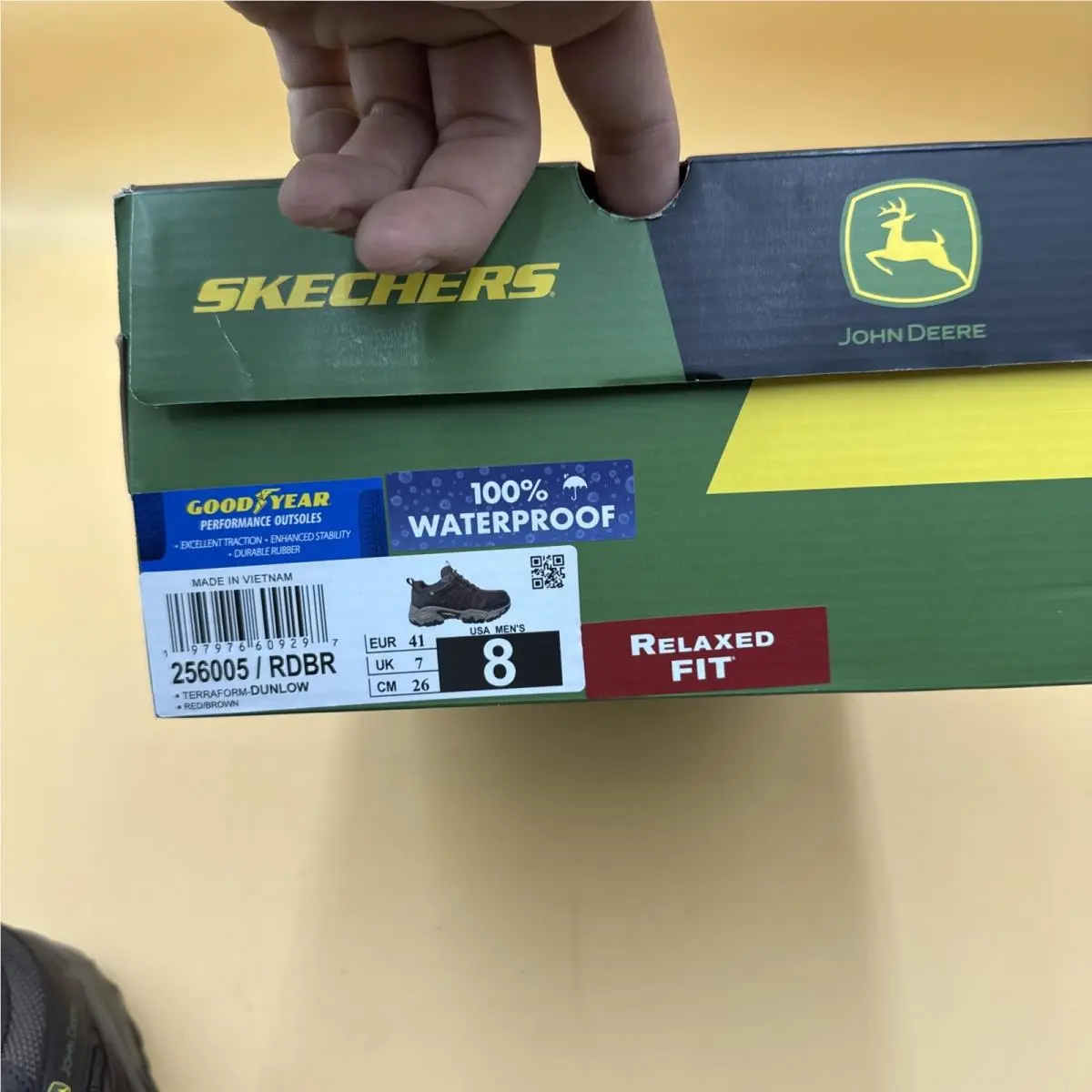Skechers shoes - John Deere Terraform Dunlow - John Deere Terraform Dunlow - 256005-RDBR - Brown, Exterior: Brown 6
