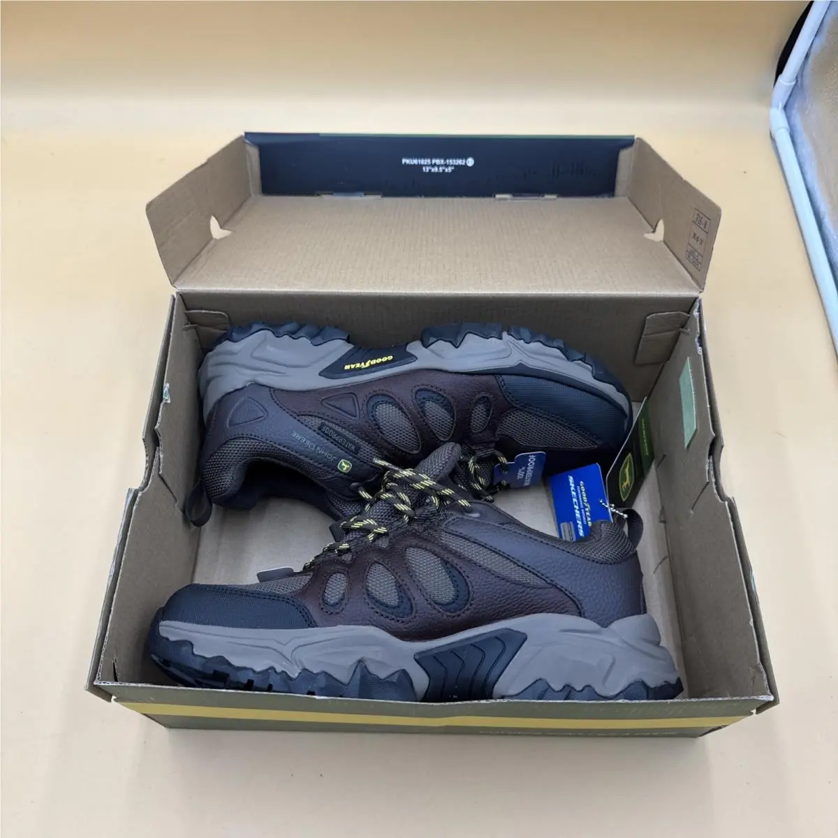 Skechers shoes - John Deere Terraform Dunlow - John Deere Terraform Dunlow - 256005-RDBR - Brown, Exterior: Brown 7