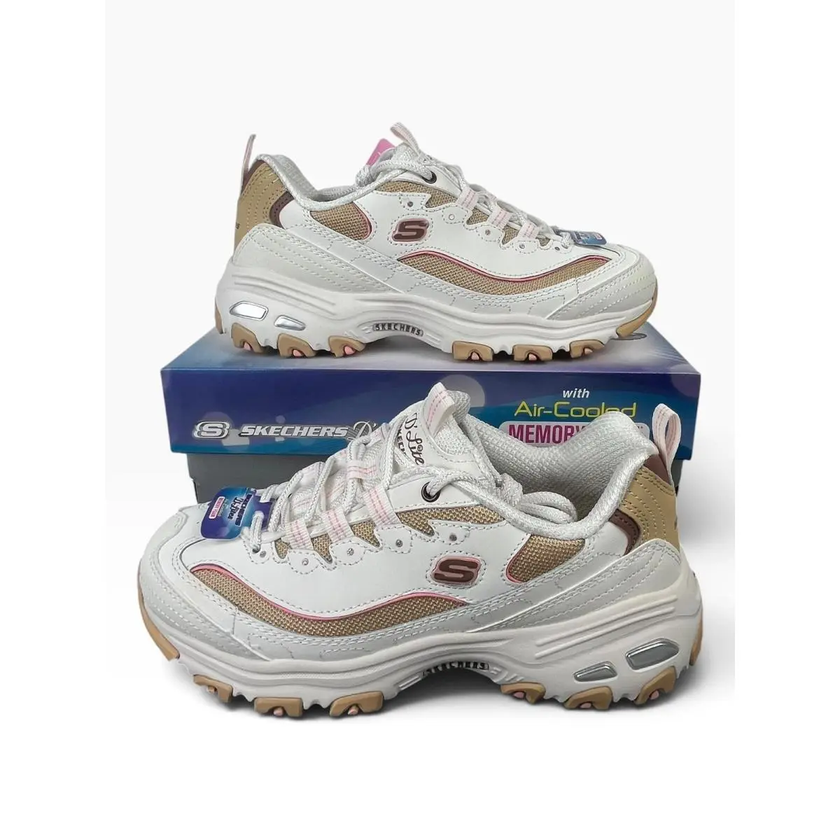 Skechers shoes - SKECHERS D`Lites Popular Vote - Popular Vote - White 0