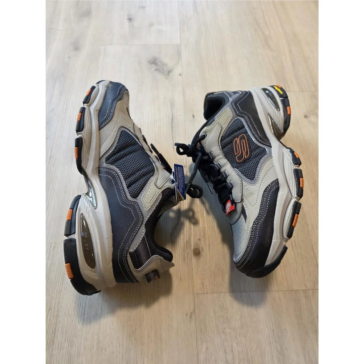 Skechers shoes - Taupe/Black 3
