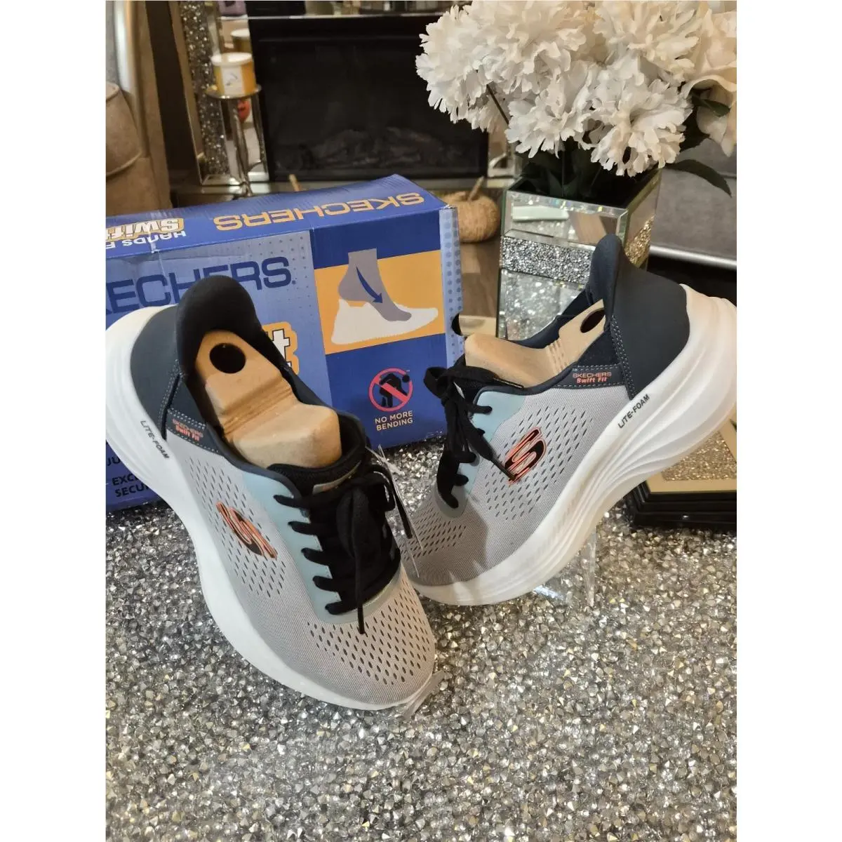 Skechers shoes - SKECHERS FREE SWIFT - FREE SWIFT - GRAY/BLACK 2