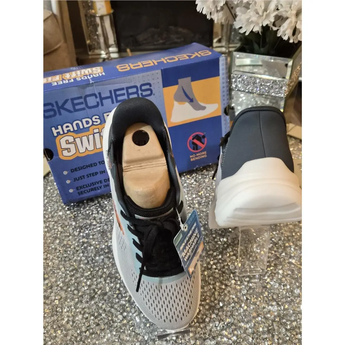 Skechers shoes - SKECHERS FREE SWIFT - FREE SWIFT - GRAY/BLACK 3