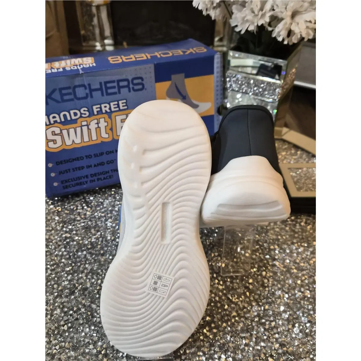 Skechers shoes - SKECHERS FREE SWIFT - FREE SWIFT - GRAY/BLACK 4