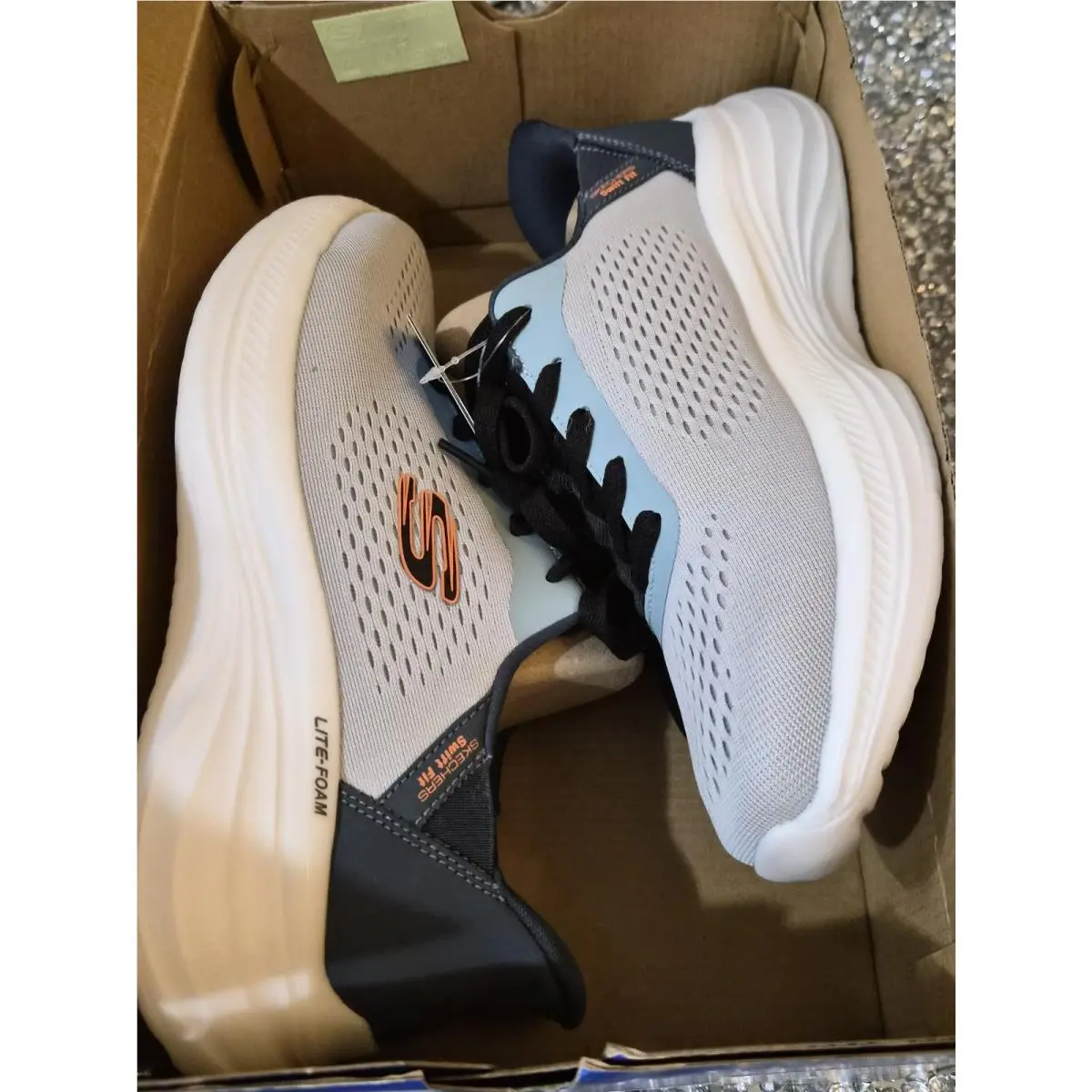 Skechers shoes - SKECHERS FREE SWIFT - FREE SWIFT - GRAY/BLACK 5