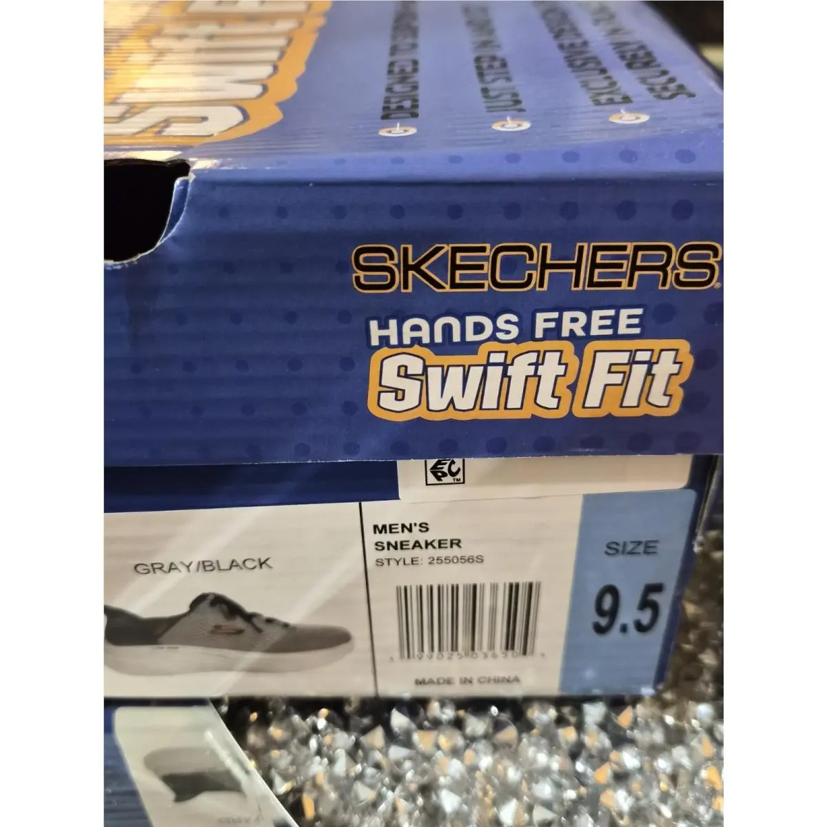 Skechers shoes - SKECHERS FREE SWIFT - FREE SWIFT - GRAY/BLACK 6