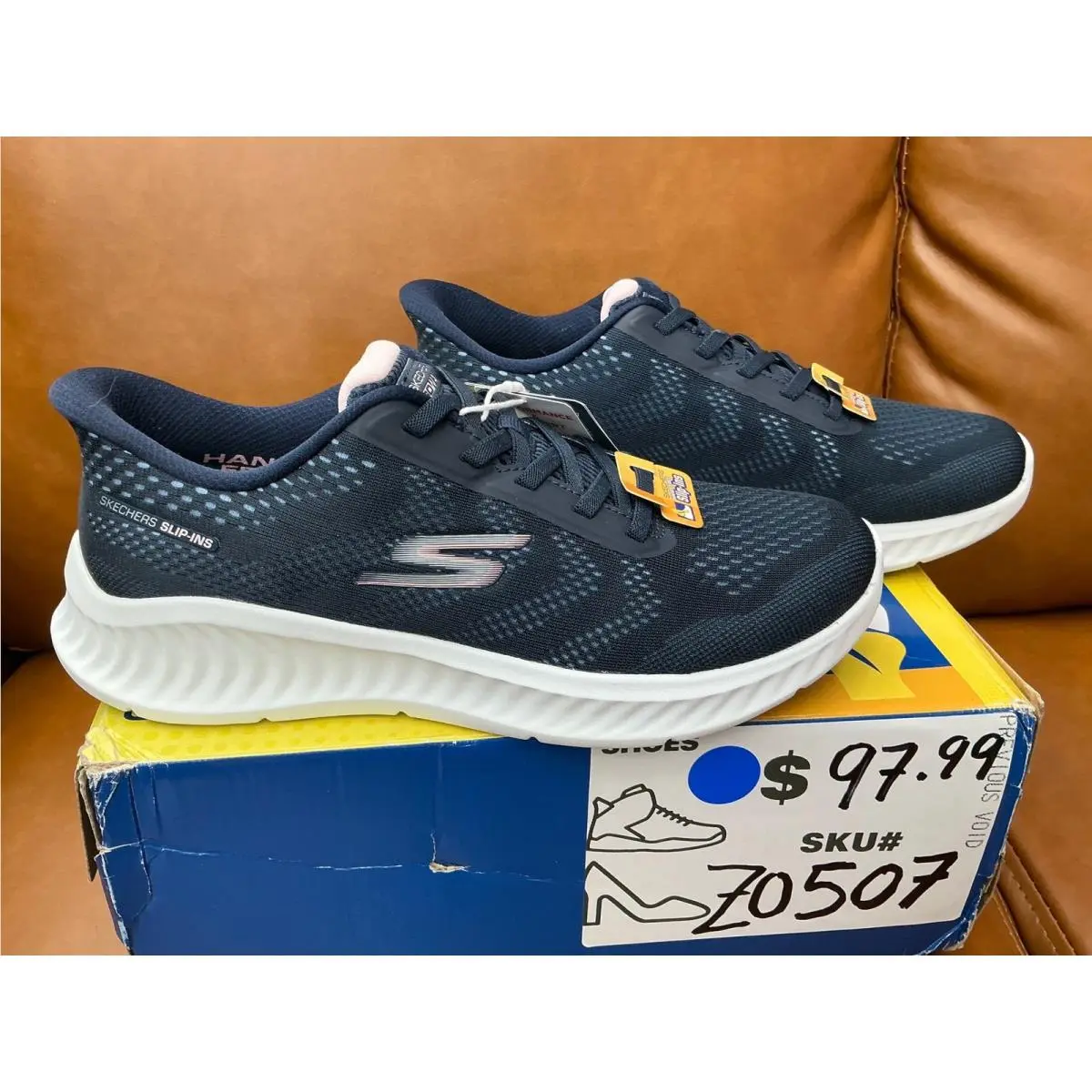 Skechers shoes - Skechers Go Walk Now Khloe - Blue 5