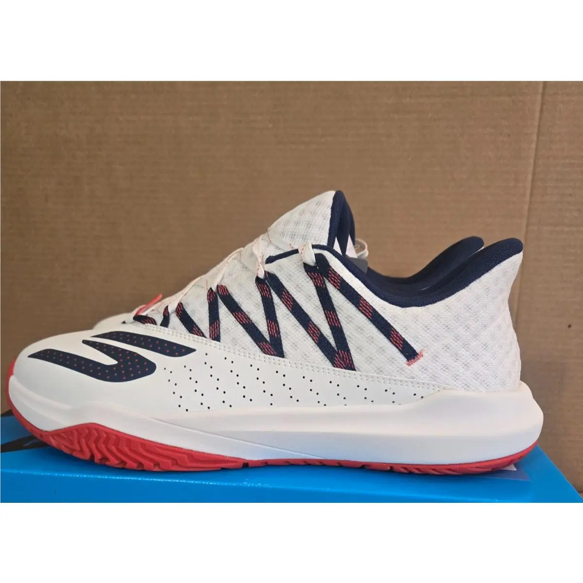 Skechers shoes - Skechers Viper Court Rally Pickleball - 246110/WNVR - White/Navy/Red (UPC: 197976197046) 3