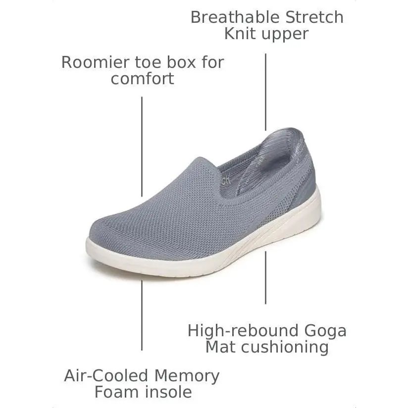 Slate - Skechers Women`s Flex Adapt Juliette