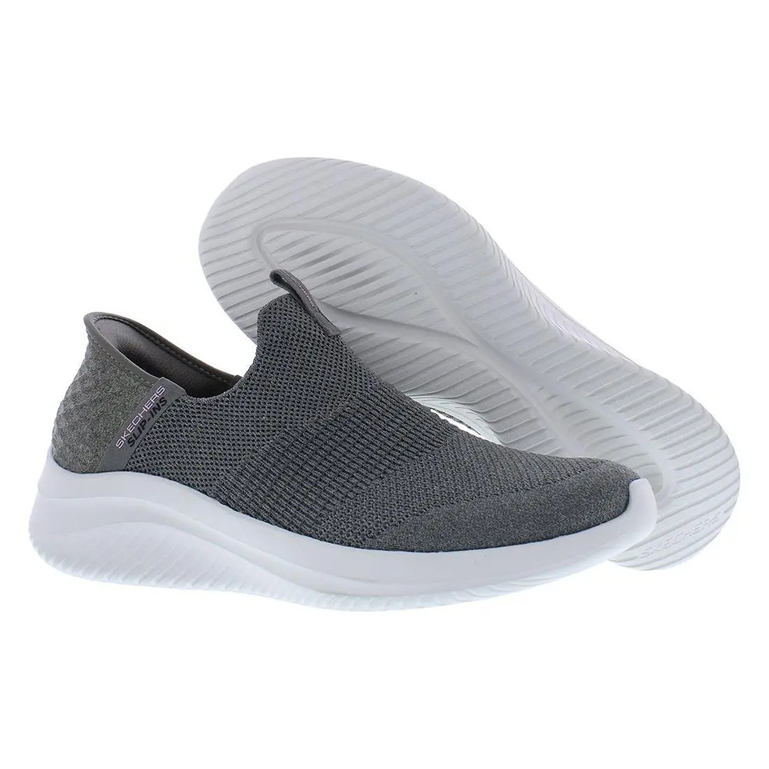 Skechers Ultra Flex 3.0 Smooth Step Slip On Womens Shoes Size 9.5 Color: Gray