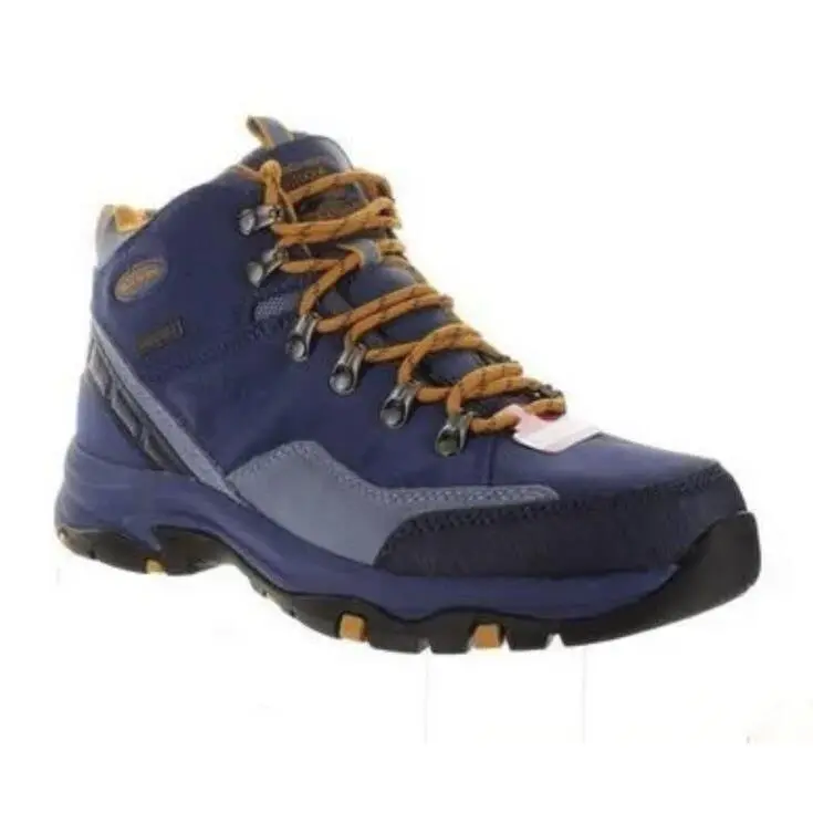 Skechers D3321 Women`s Trego-rocky Mountain Blue Hiking Boots Blue Size 6M