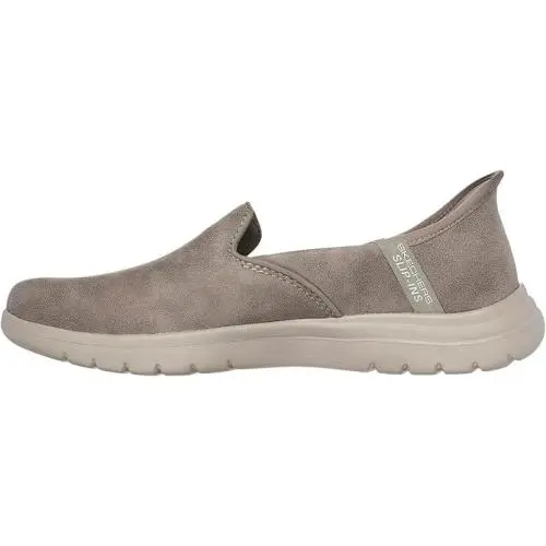 Skechers shoes - Flat - Flat - 136544-TPE-65 - Taupe (UPC: 196989562551) 3