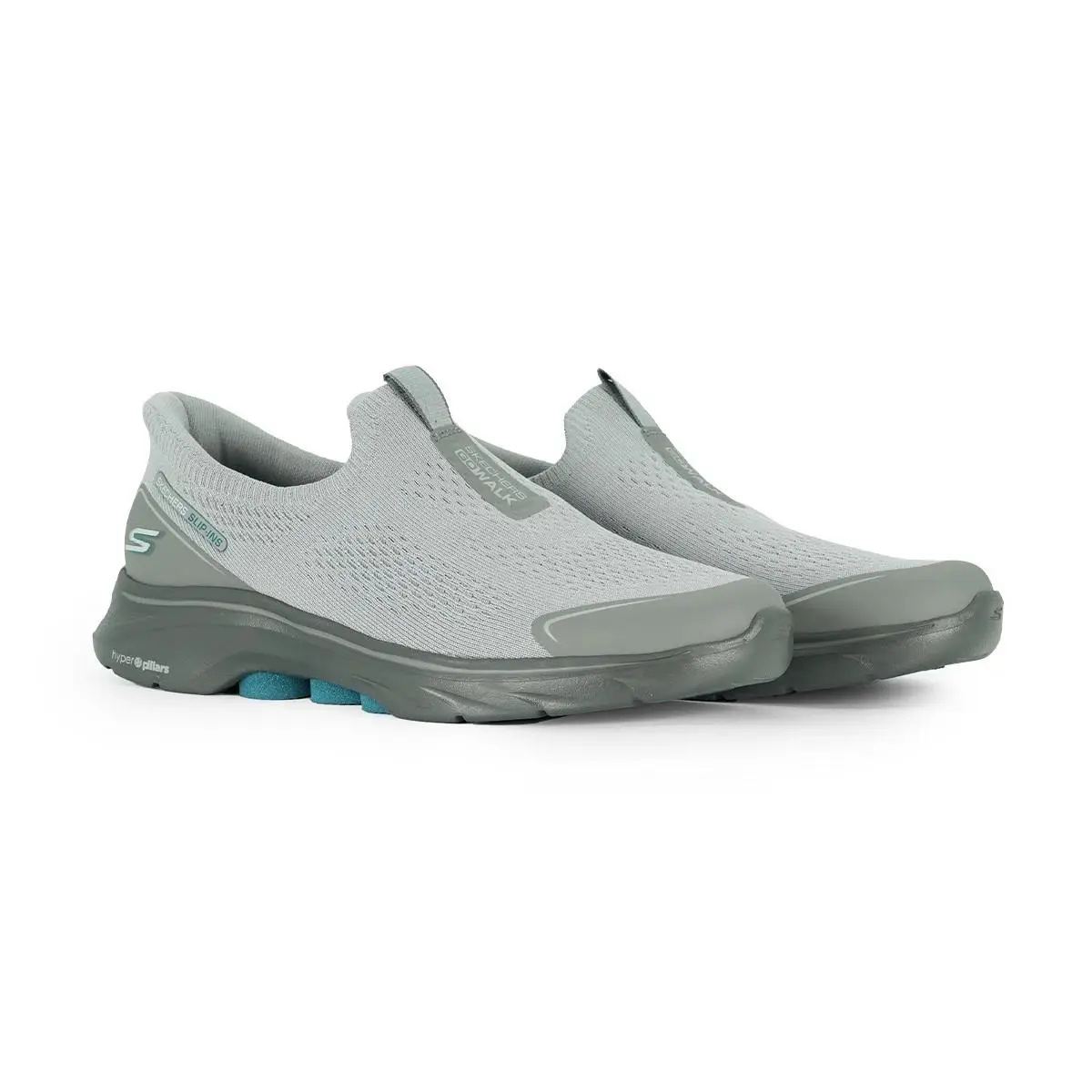 Mens Skechers Slip-ins: Go Walk 7 Easy On Evolution Gray Size 13