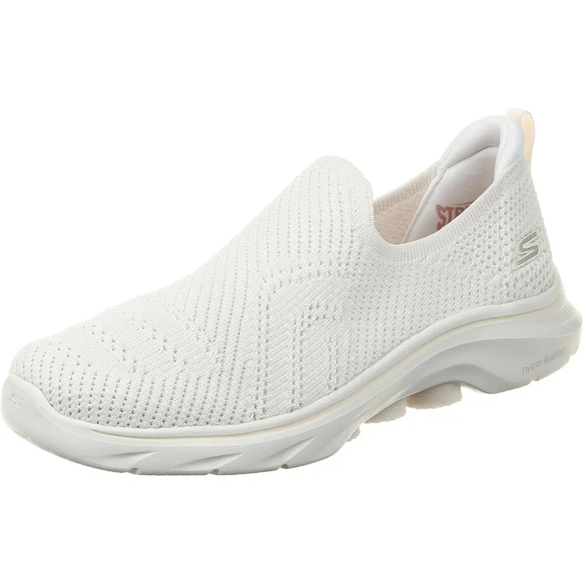 Skechers GO Walk 7 Womens Shoes Off White 8.5