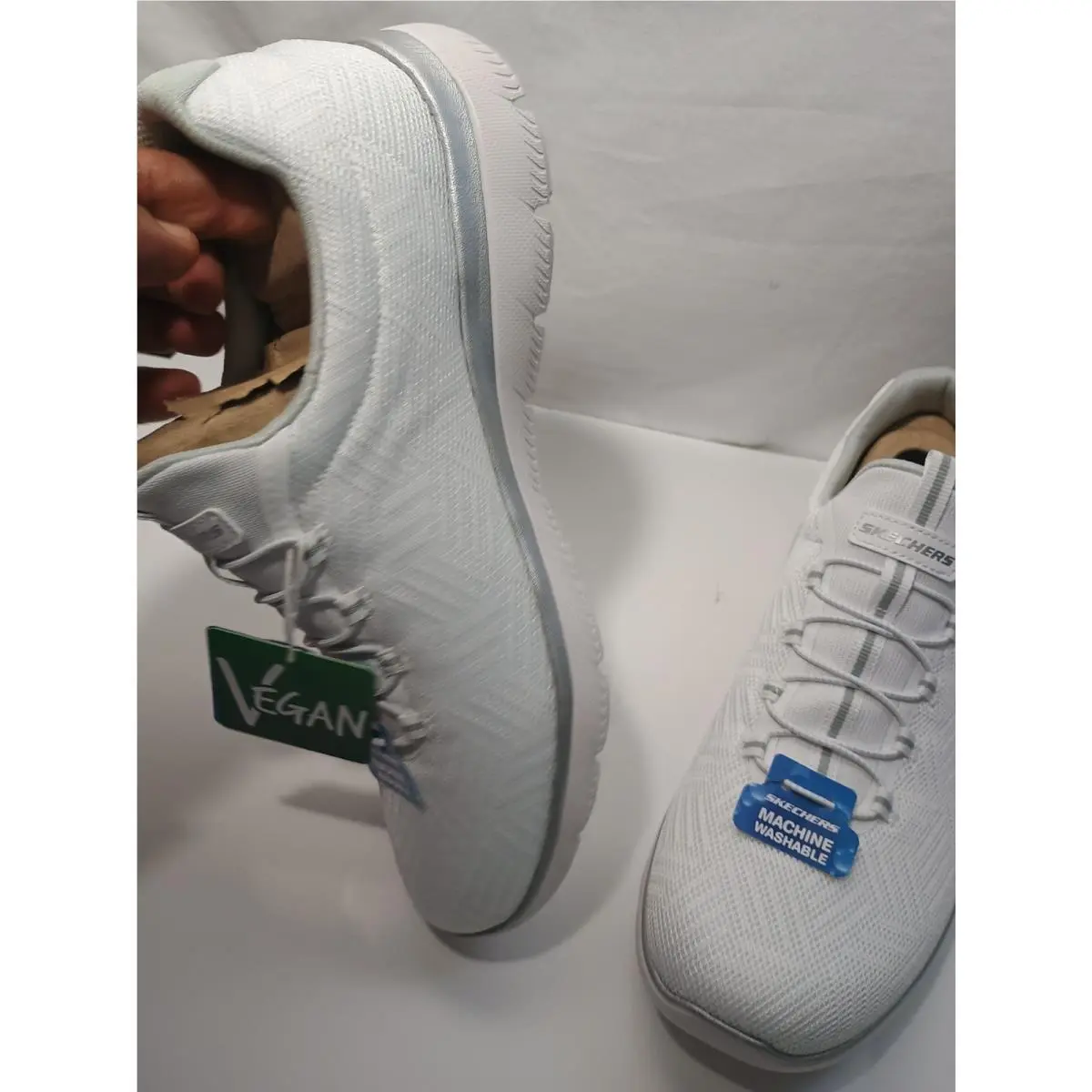Skechers shoes - summits-Artistry Chic - Chic - 150119 - White (UPC: 197627471587) 7
