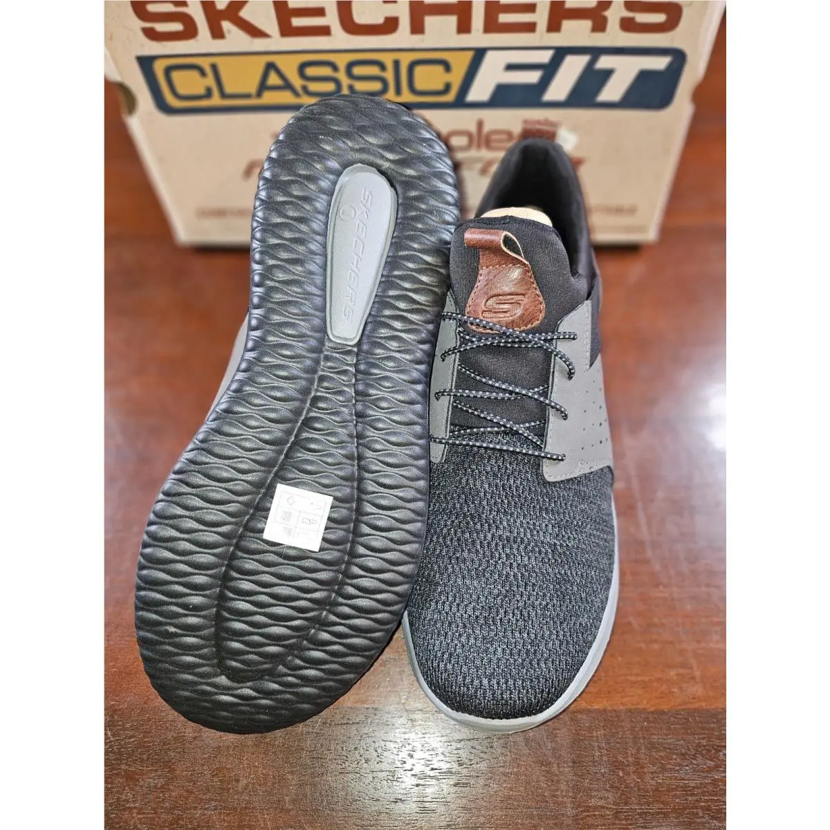 Skechers shoes - Black/Gray 4