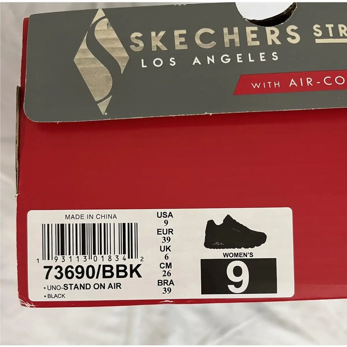 Skechers shoes - Skechers UNO Stand On Air - Black 4