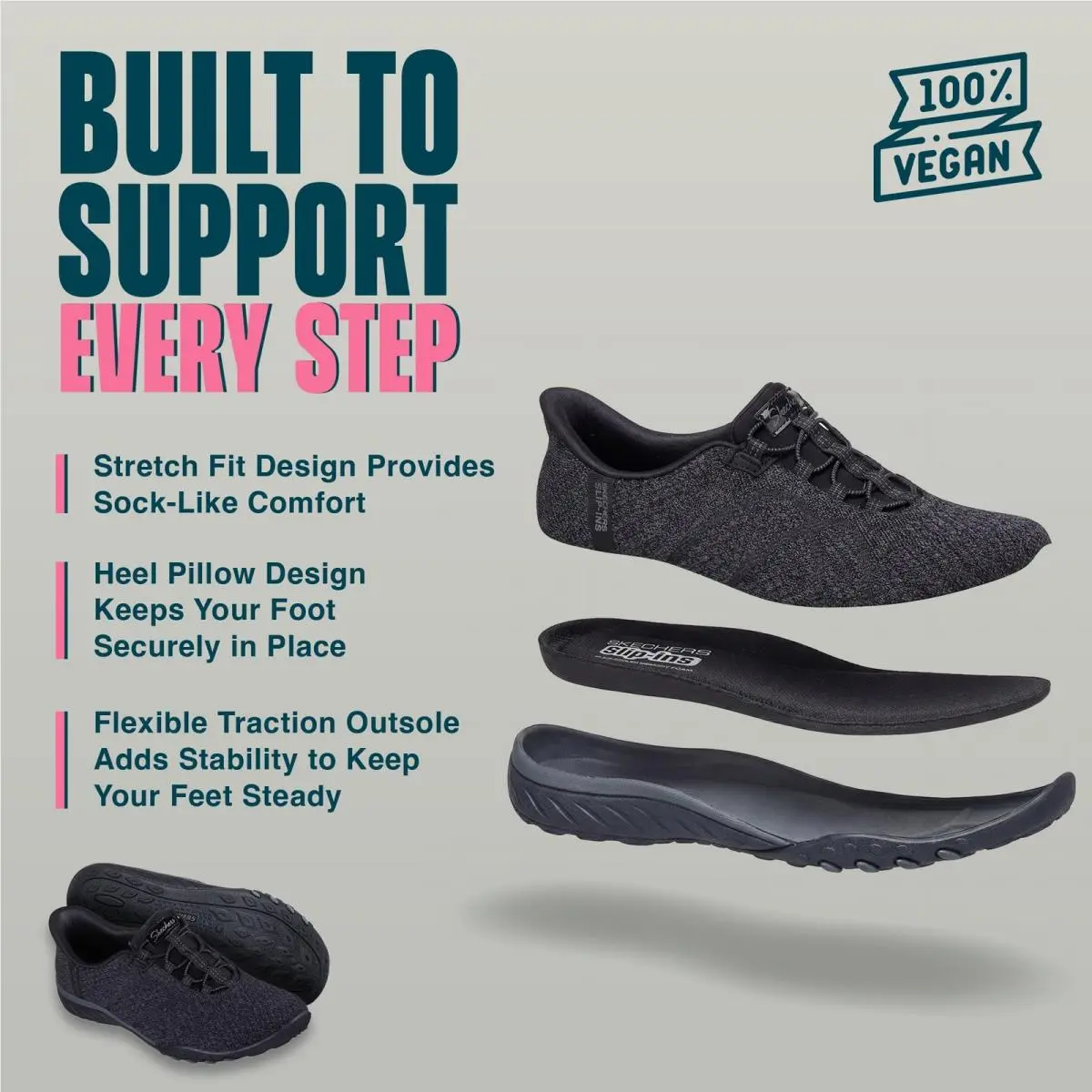 Skechers shoes - Black (UPC: 198376792206) 3