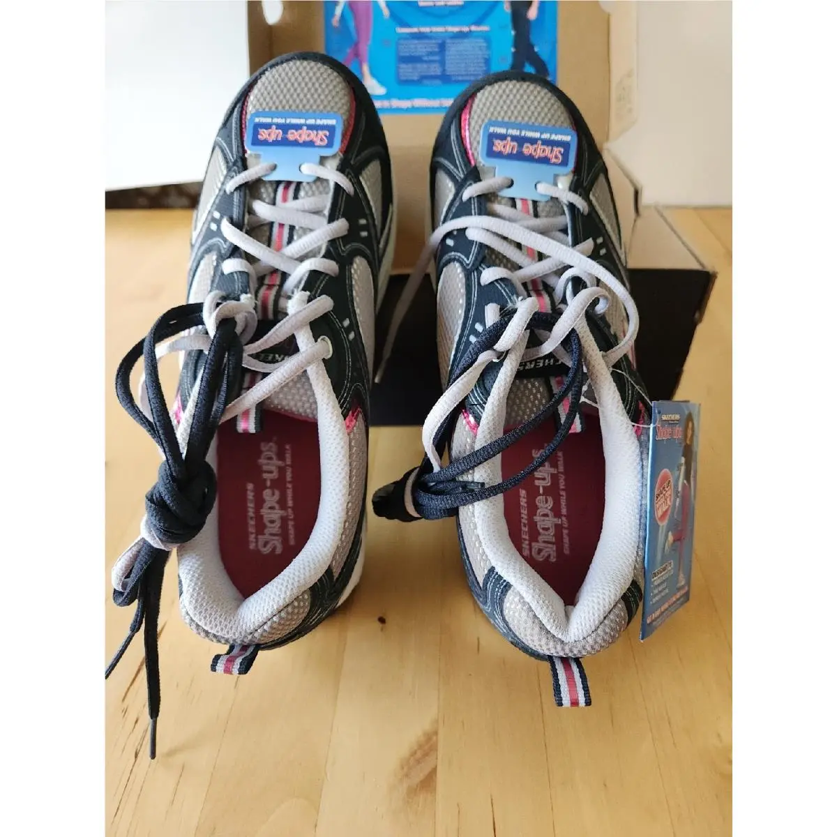 Skechers shoes - 11806/NVSL Navy/Silver - 11806/NVSL - Navy/Silver with pink trim (UPC: 884390566700) 14