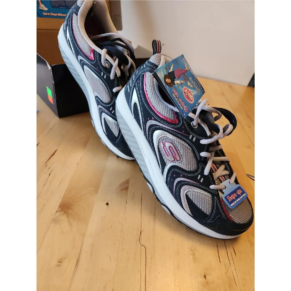 Skechers shoes - 11806/NVSL Navy/Silver - 11806/NVSL - Navy/Silver with pink trim (UPC: 884390566700) 20