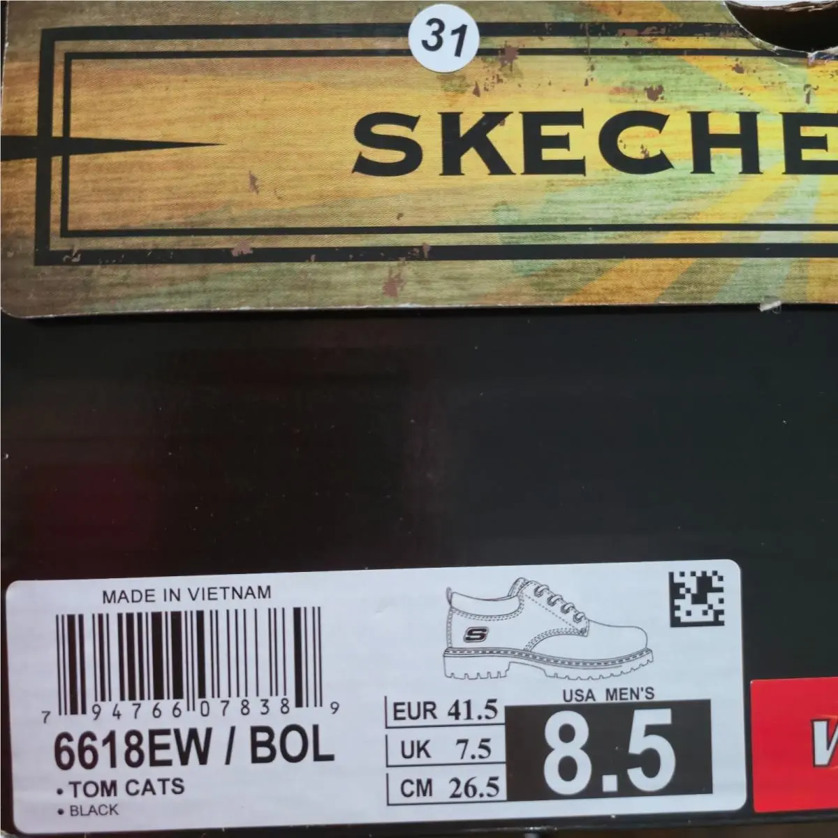 Skechers shoes - Skechers Tom Cats - Tom Cats - Black 7