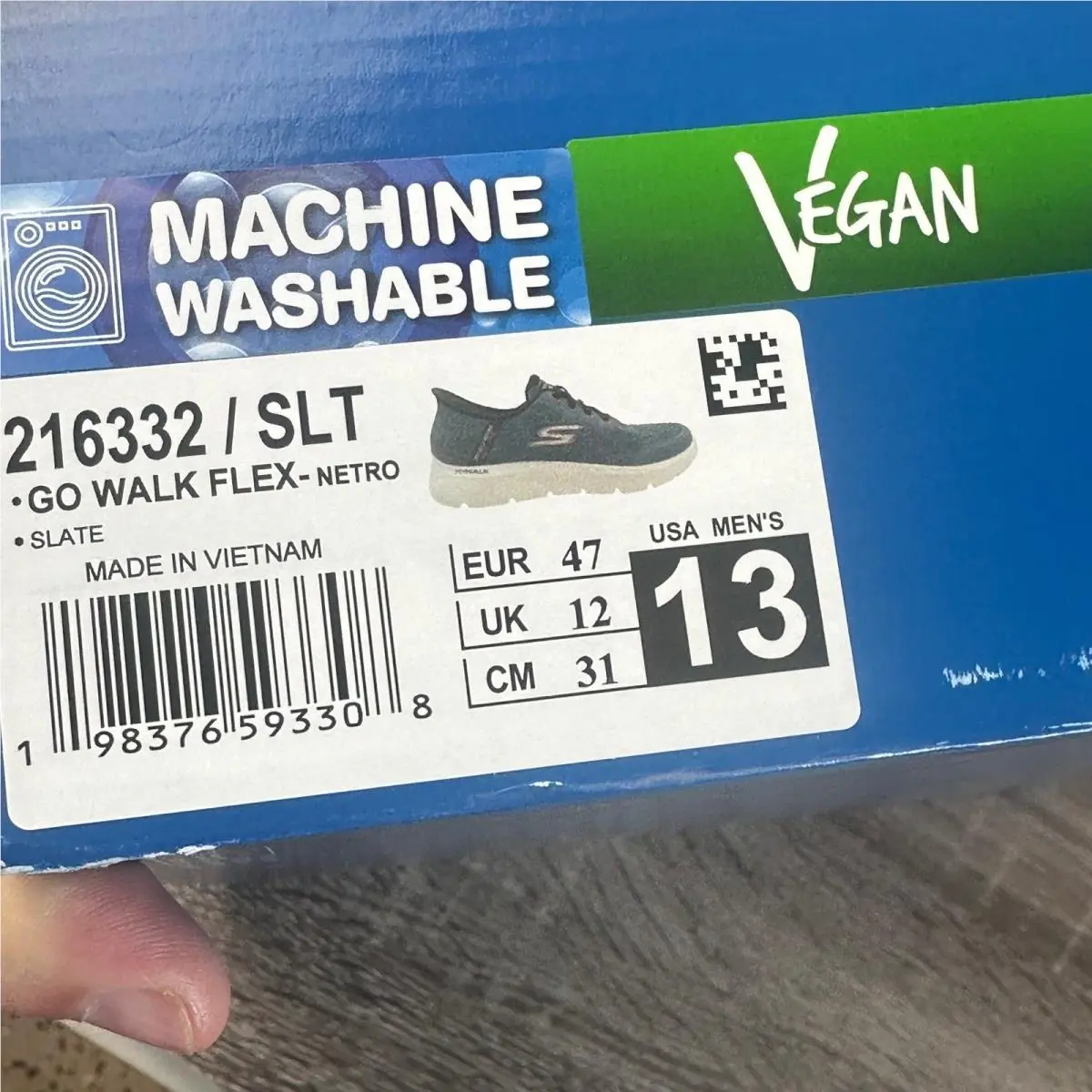 Skechers shoes - GO WALK Flex - Netro - Blue 5