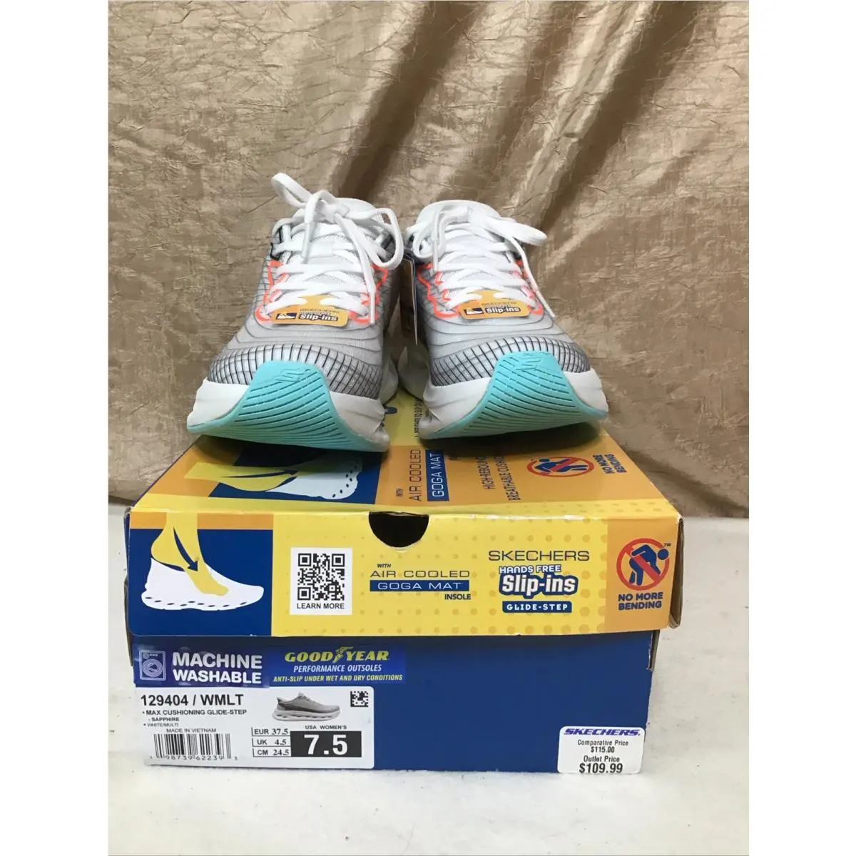 Skechers shoes - SKECHERS Max - Max - White/Multi 8