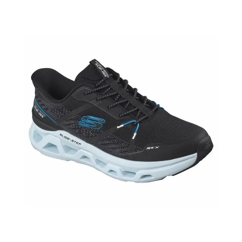 Skechers Mens Slip-ins: Glide-step Altus Aphtur Black/aqua Size 10