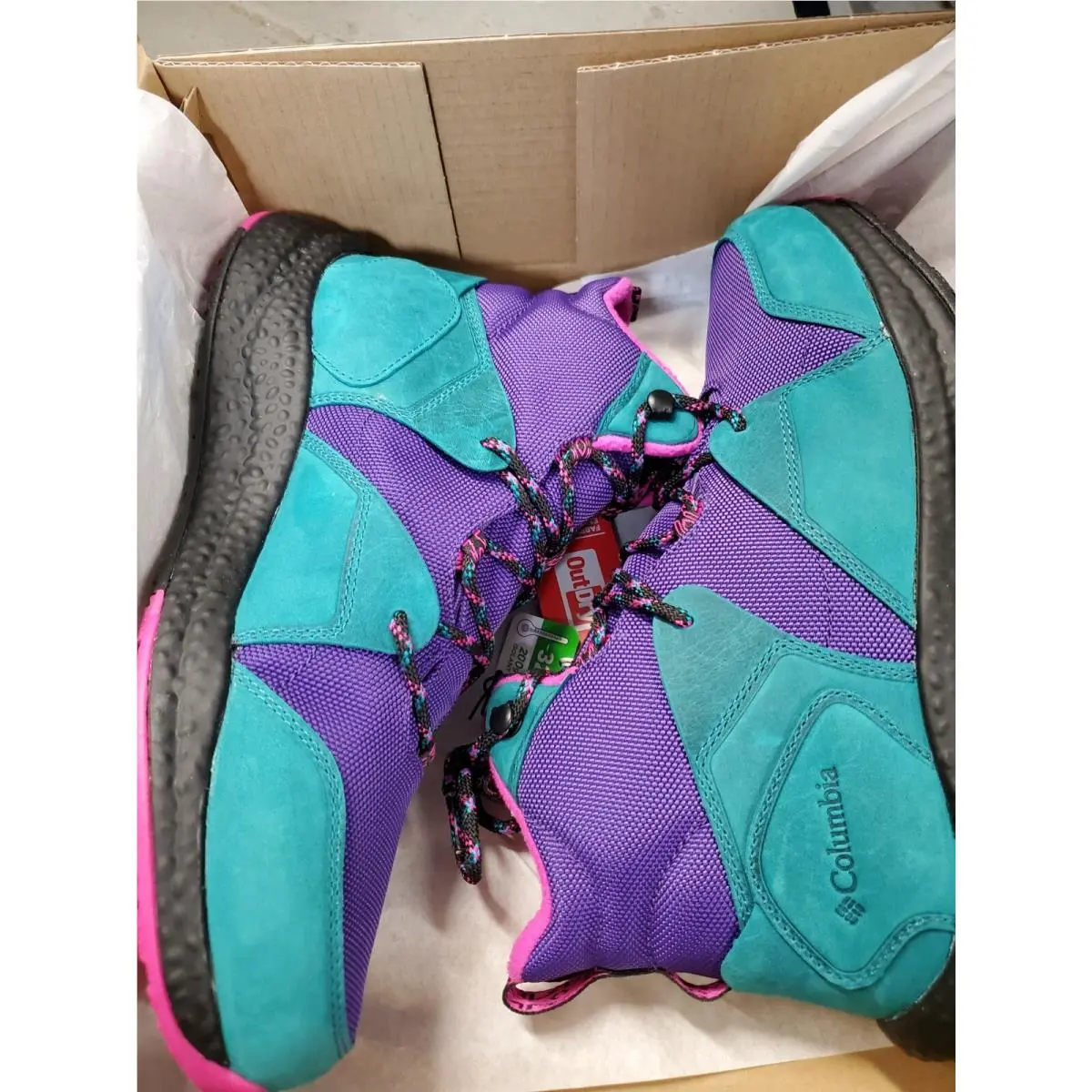 Columbia shoes - sh ft outdry - outdry - BM0843512 - Purple 6