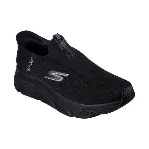 Skechers Mens Max Cushioning Elite Advantageous Black Sneakers Size 9.5 - Black