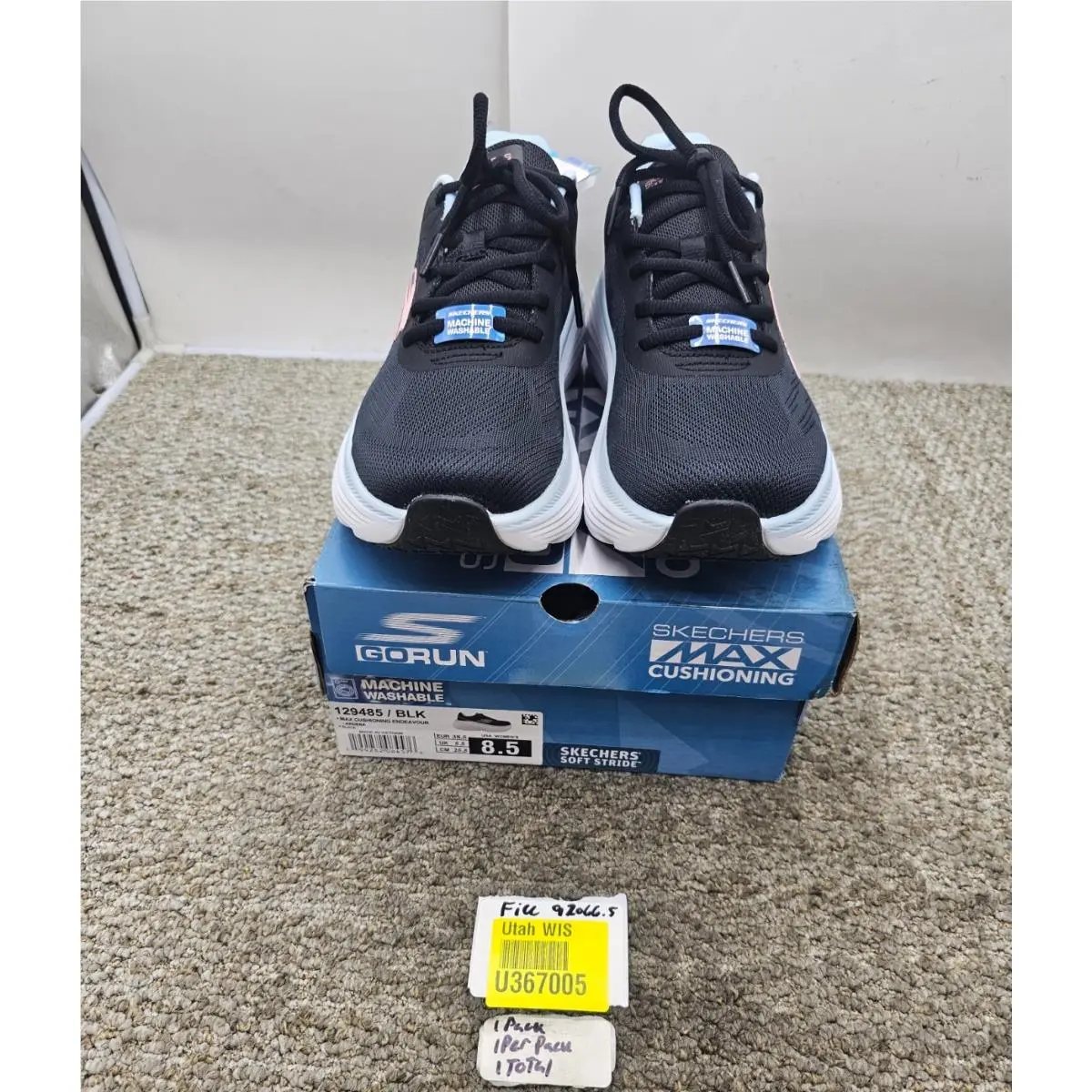 Skechers shoes - Max Cushioning Endeavour - Ardena - 129485 BLK - Black (UPC: 199252084576) 6