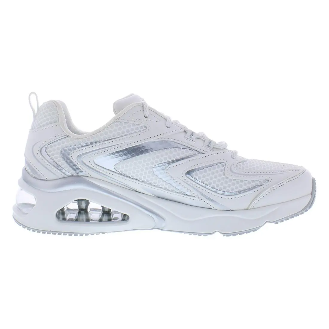 Skechers shoes - White/Silver, Main: White (UPC: 196642340892) 1