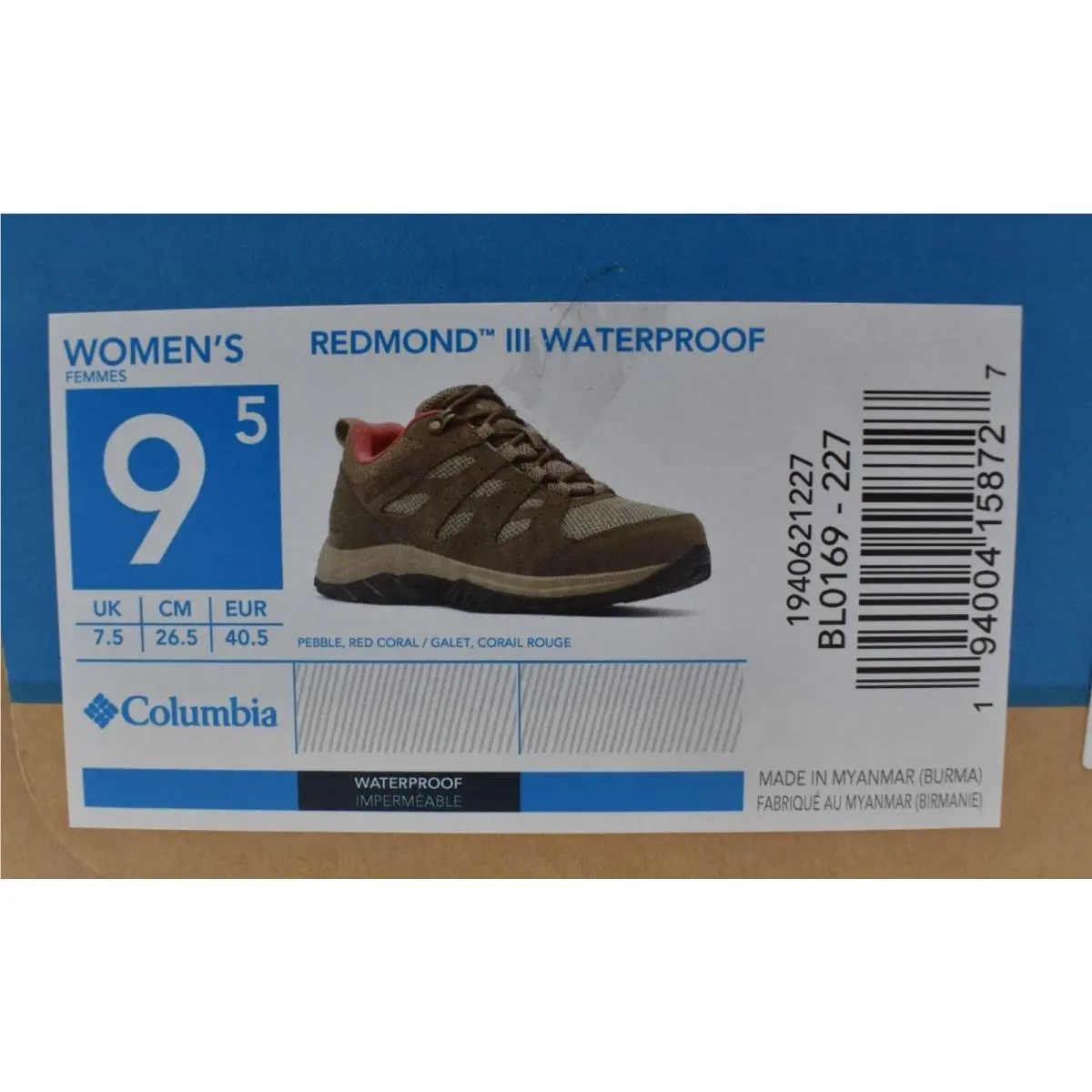 Columbia shoes - Columbia Redmond III - Redmond III - Red (UPC: 194004158727) 10