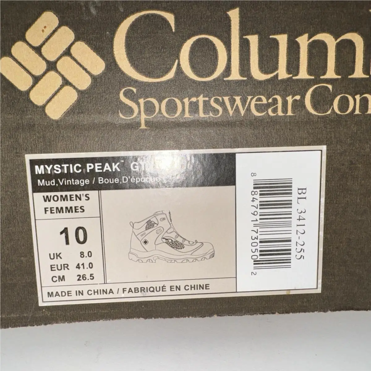 Columbia shoes - Columbia Mystic Peak Goretex - Mystic Peak Goretex - Mud Vintage 8