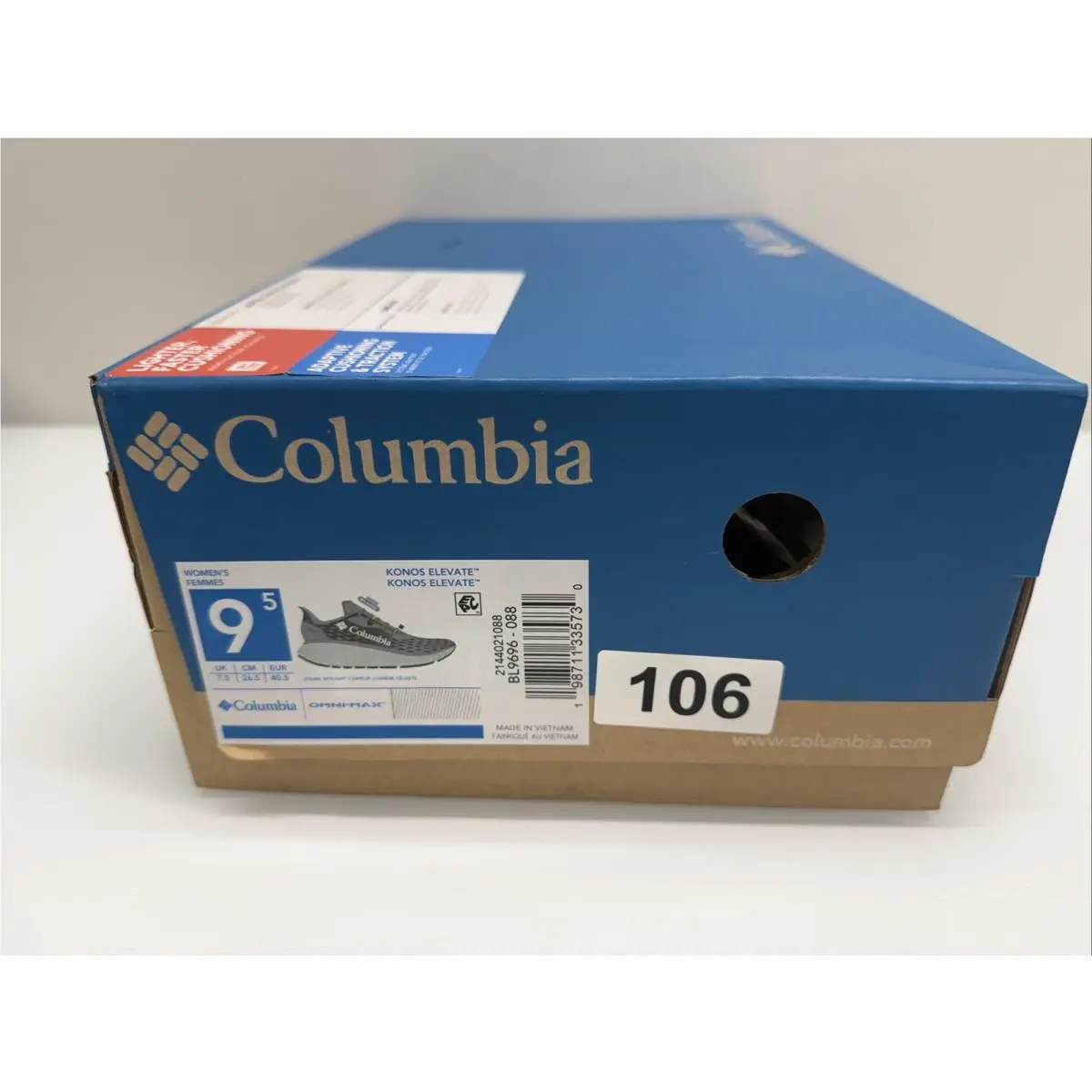 Columbia shoes - Columbia Konos Elevate - Konos Elevate - 2144021088 - Gray 8