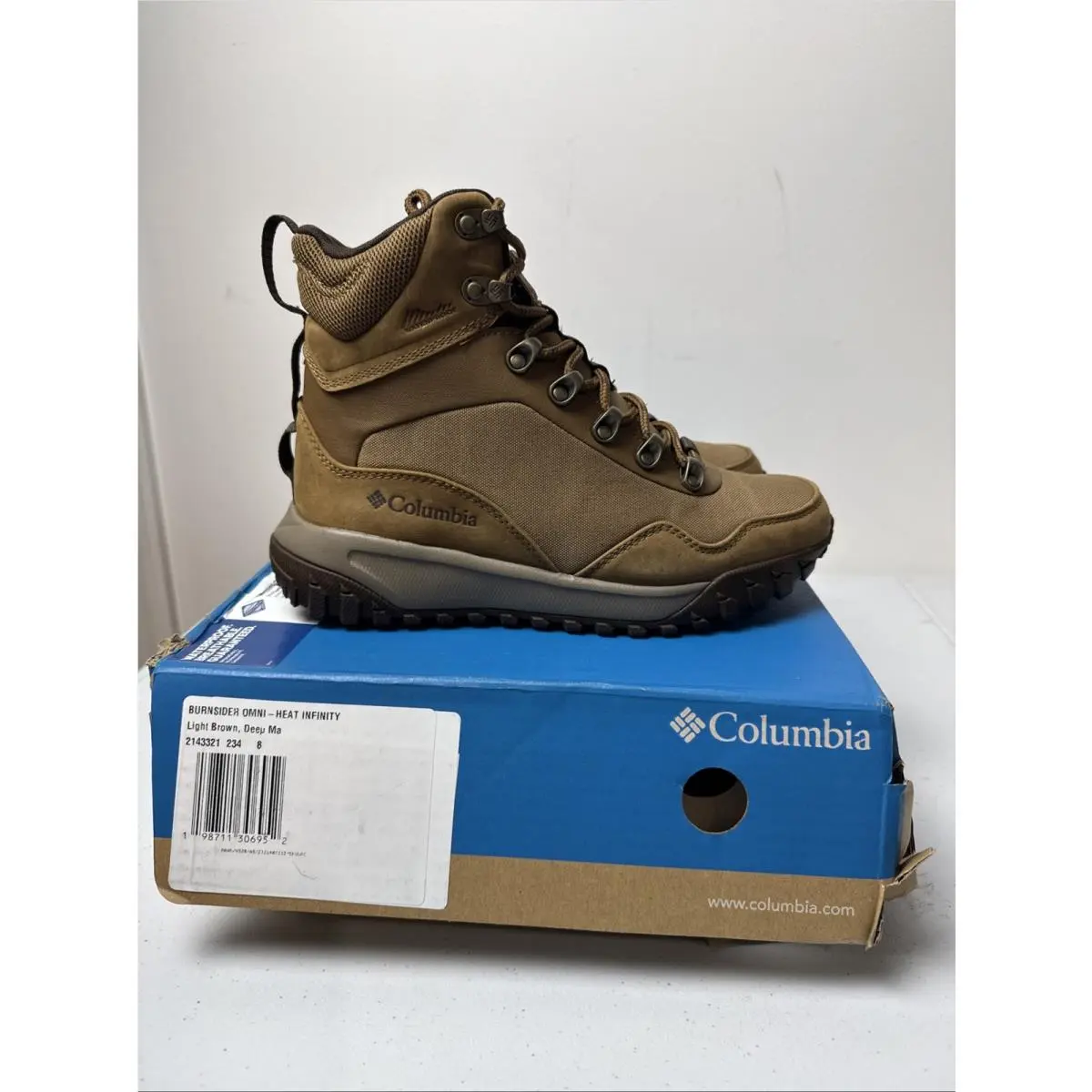 Columbia shoes - Columbia Burnsider Omni-Heat Infinity - Burnsider Infinity - Dark Brown, Dark Mountain (UPC: 0198711306952) 0