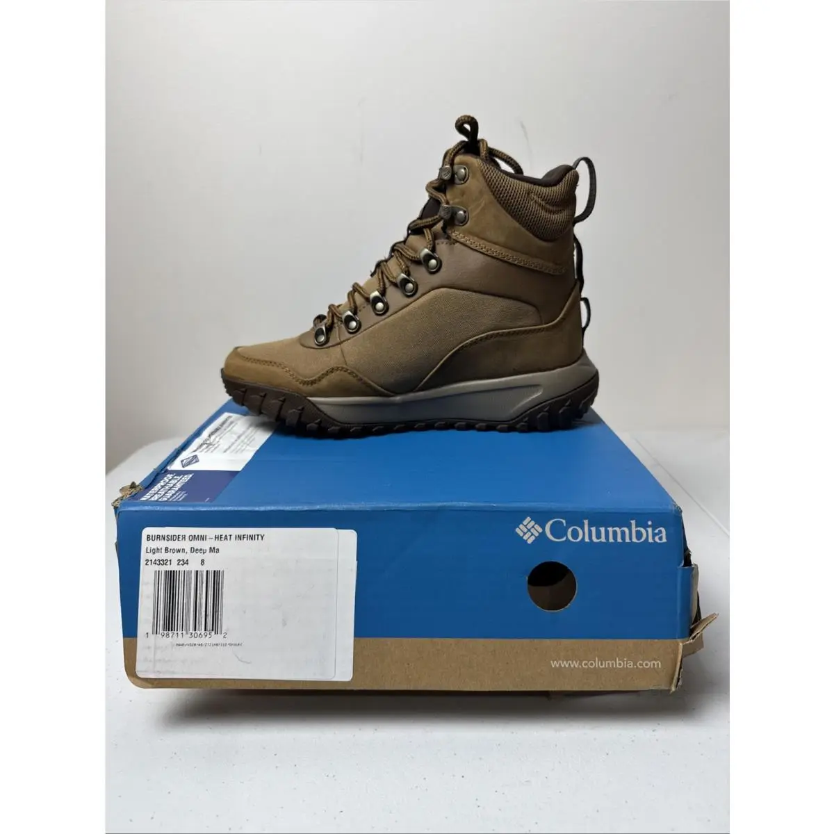 Columbia shoes - Columbia Burnsider Omni-Heat Infinity - Burnsider Infinity - Dark Brown, Dark Mountain (UPC: 0198711306952) 2