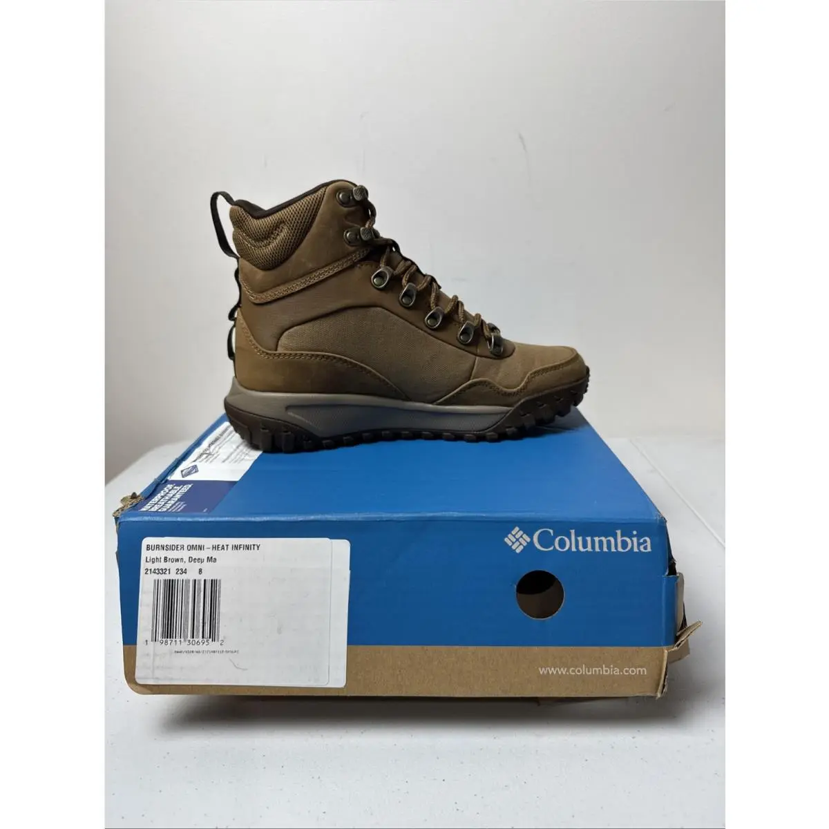Columbia shoes - Columbia Burnsider Omni-Heat Infinity - Burnsider Infinity - Dark Brown, Dark Mountain (UPC: 0198711306952) 3