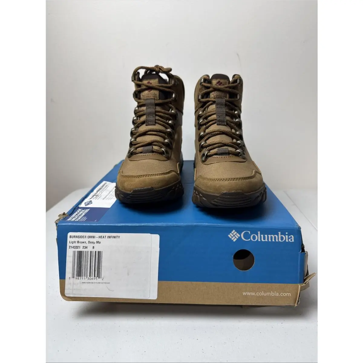 Columbia shoes - Columbia Burnsider Omni-Heat Infinity - Burnsider Infinity - Dark Brown, Dark Mountain (UPC: 0198711306952) 4